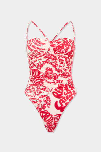 Rebel Hibiscus One-Piece