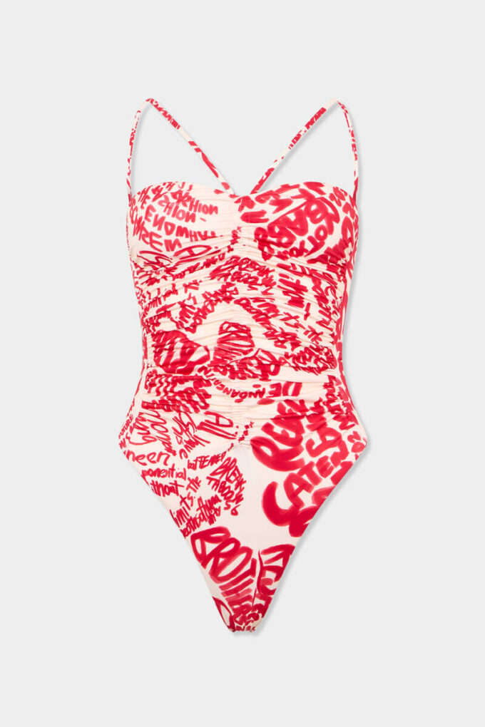 Rebel Hibiscus One-Piece