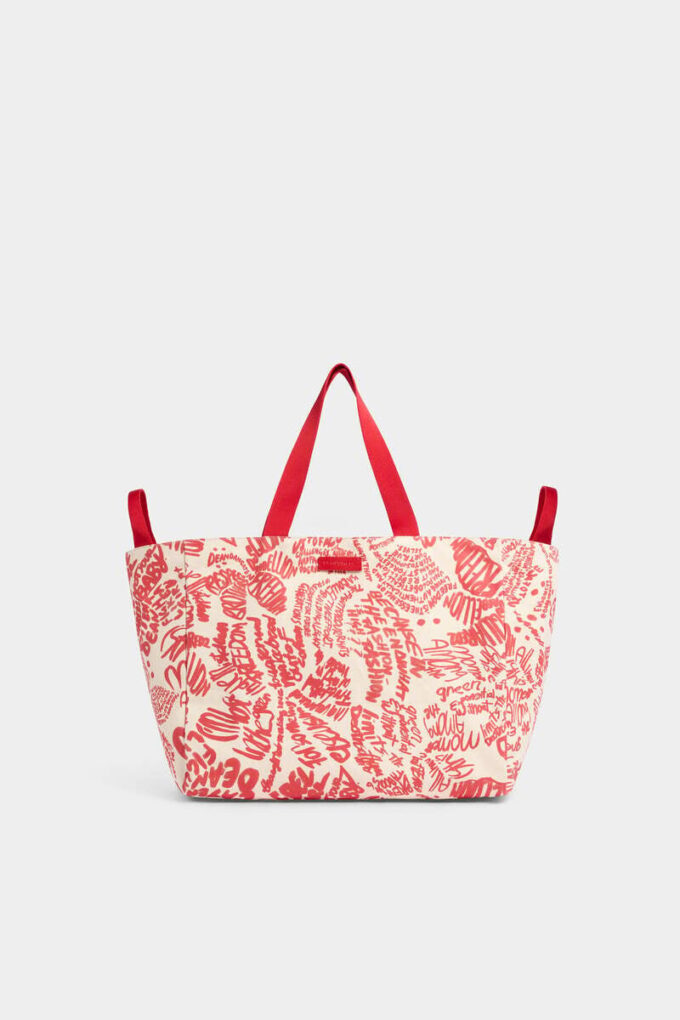 Rebel Hibiscus Tote Bag