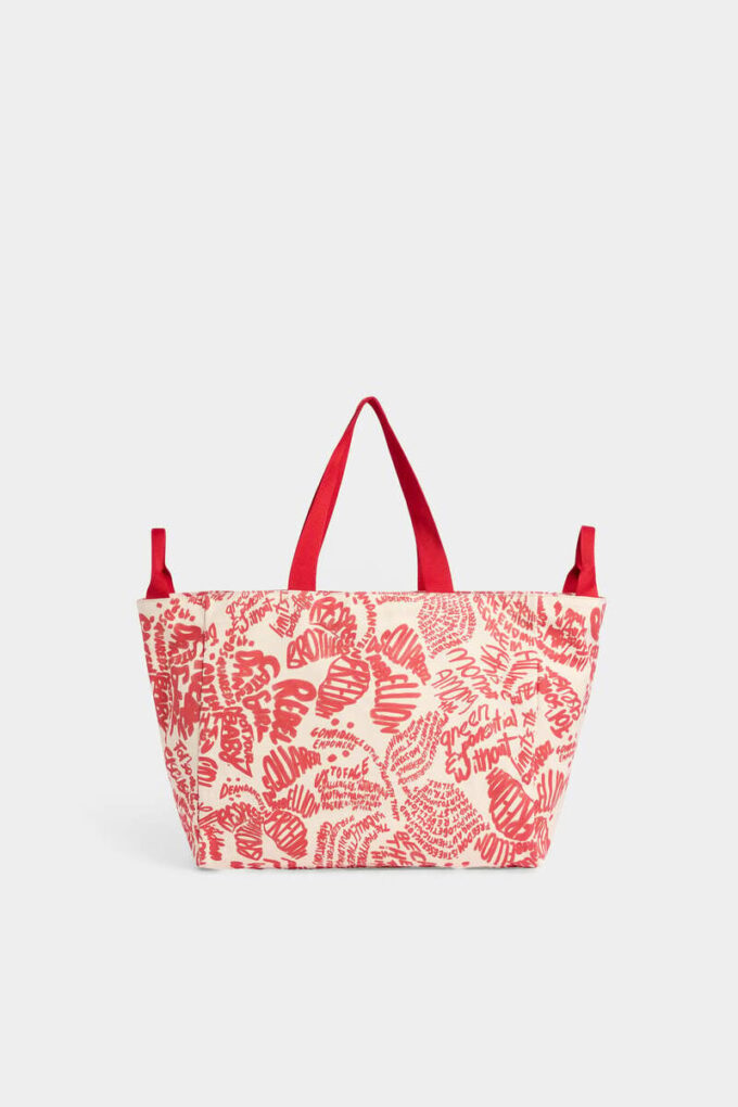 Rebel Hibiscus Tote Bag