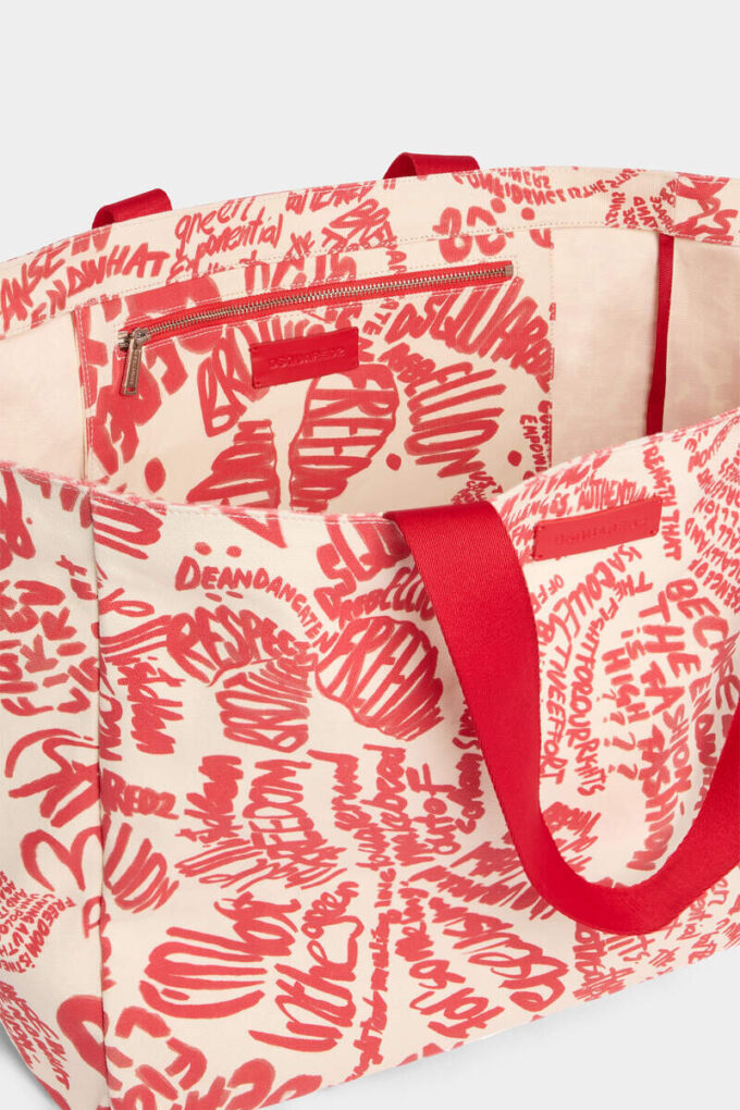 Rebel Hibiscus Tote Bag