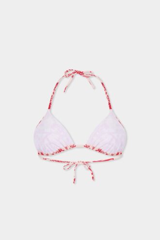 Rebel Hibiscus Triangle Top