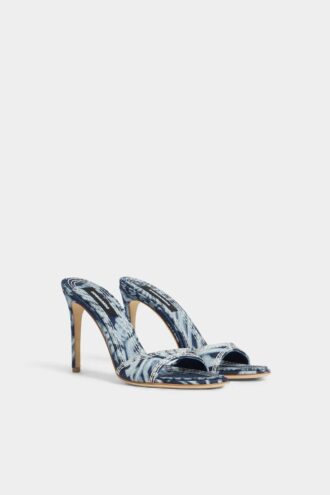 Rebel Hibiscus Twin Mule Sandals