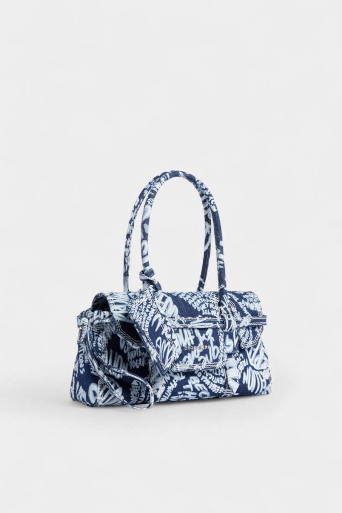 Rebel Hibiscus Twin Shoulder Bag