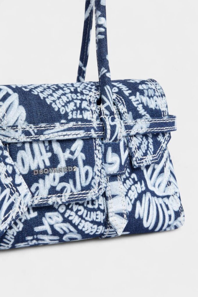 Rebel Hibiscus Twin Shoulder Bag