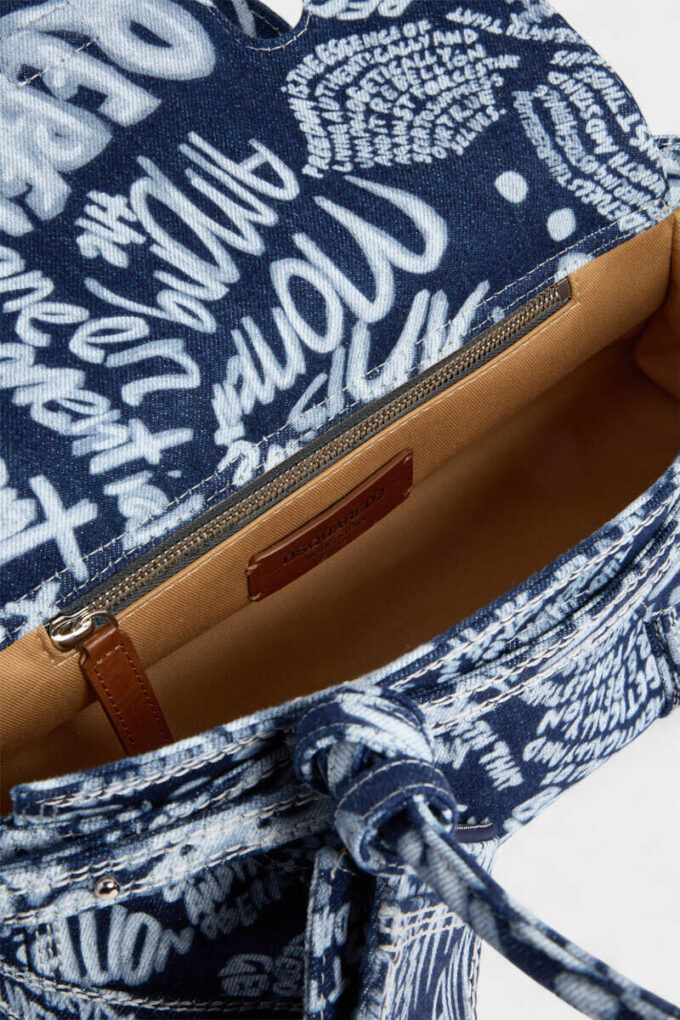 Rebel Hibiscus Twin Shoulder Bag