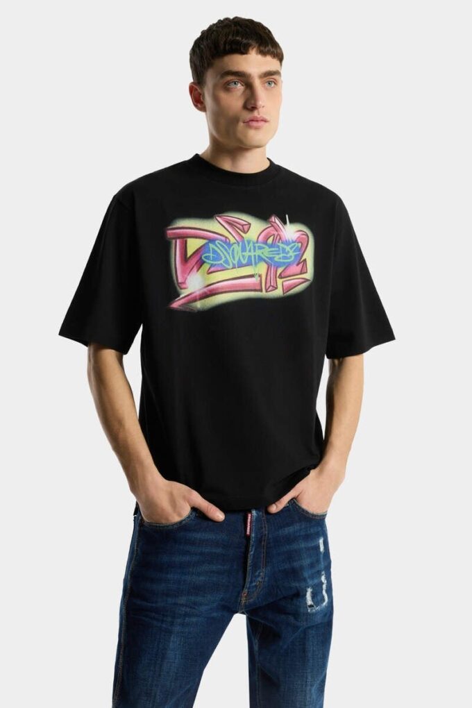 Rebel Tags Loose Fit T-Shirt