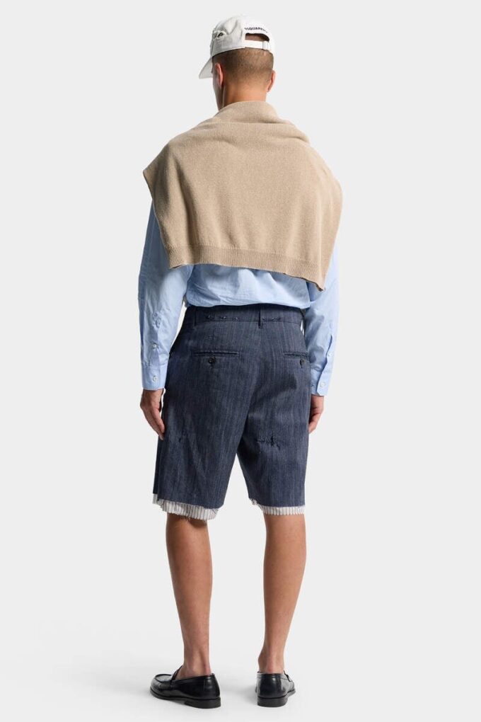 Ripped and Raw-Cut Snatch Shorts