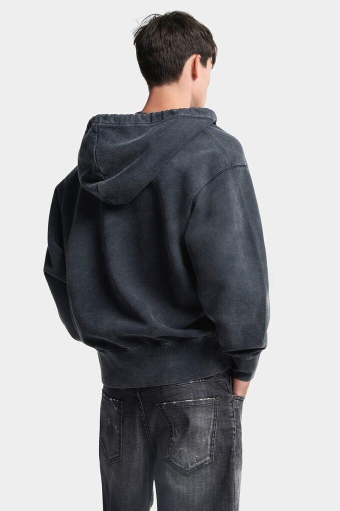 Rock Wash Long & Lean Fit Hoodie