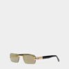 Rose Gold Hype Grey Sunglasses