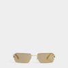 Rose Gold Hype Grey Sunglasses