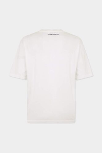 Smiley X D2 Dyed and Destroyed Loose Fit T-Shirt