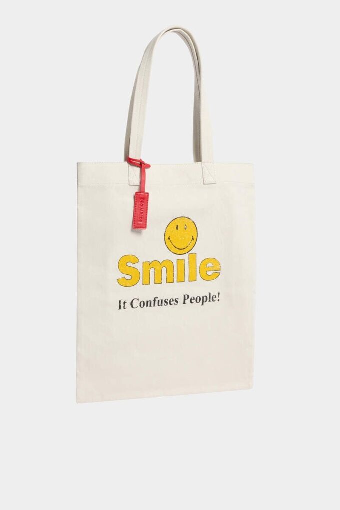Smiley X D2 Shopping Bag