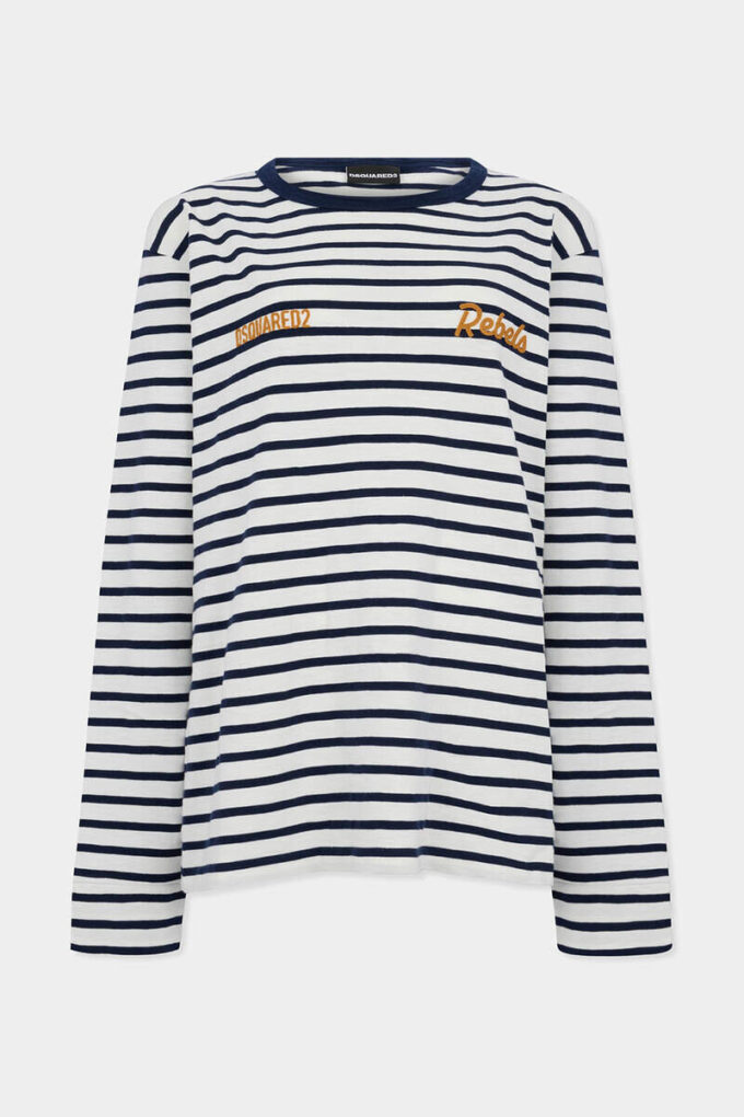 Striped Breezy Fit T-Shirt