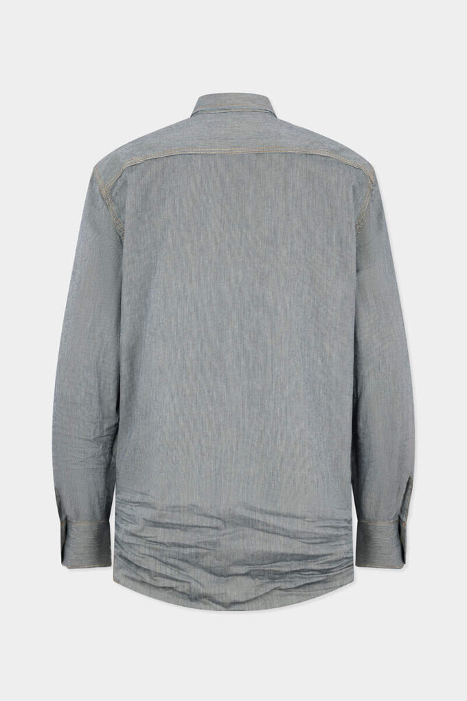 Striped Denim Canadian Vintage Shirt