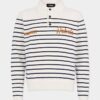Striped Long Sleeves Polo