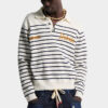 Striped Long Sleeves Polo