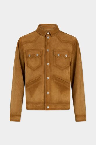 Suede Boxy Shirt
