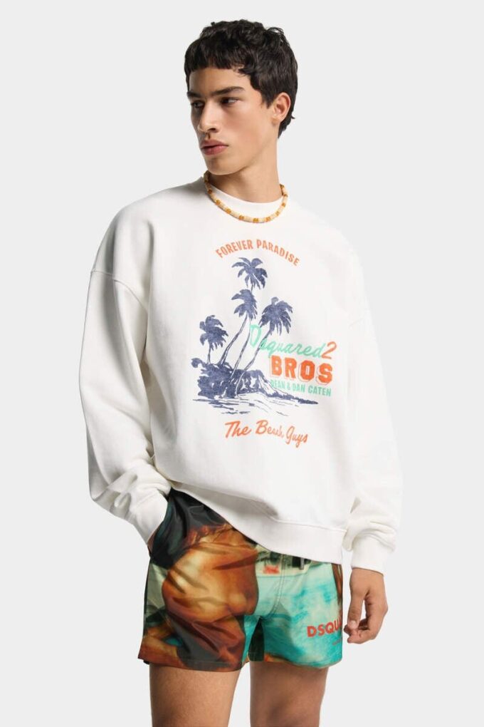 Summer Vintage Relax Fit Crewneck