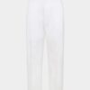 Tailored Cotton Straight Pant