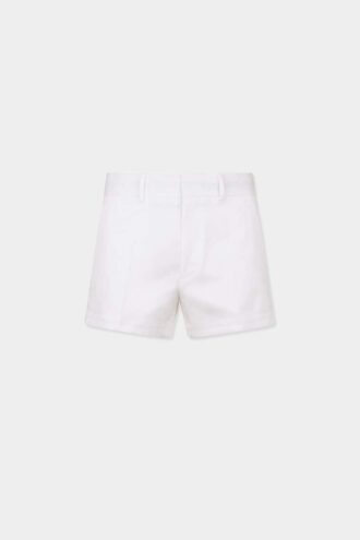 Tailored Cotton Tennis Shorts