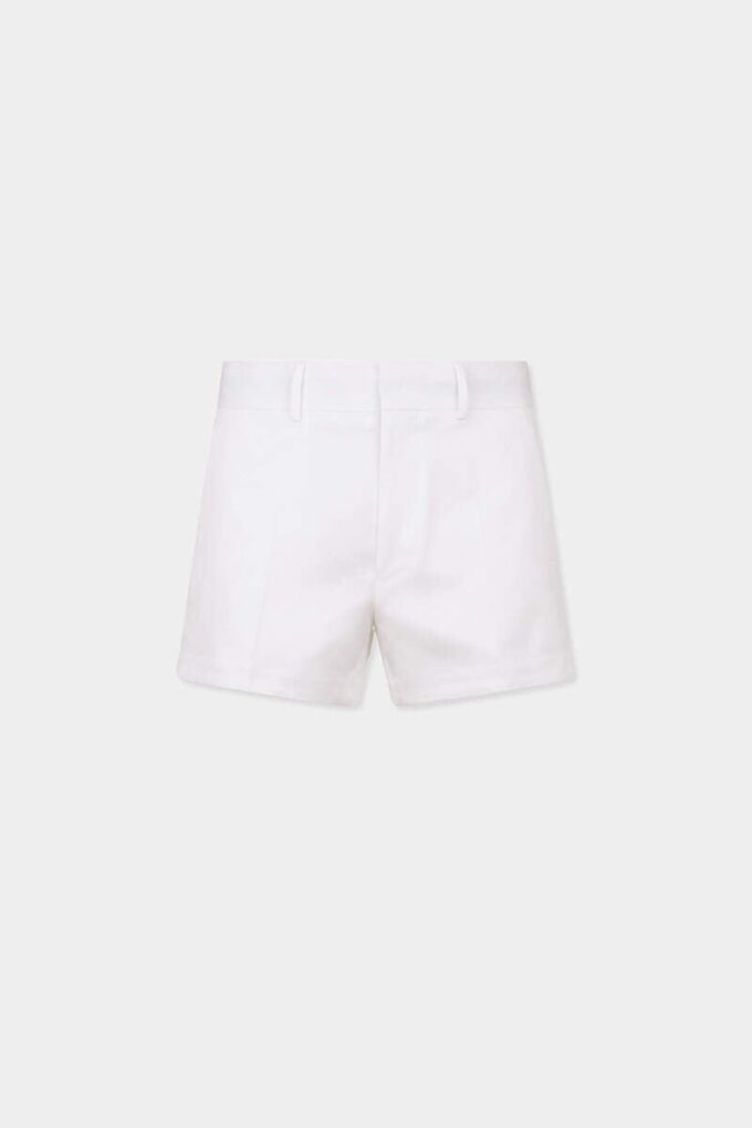 Tailored Cotton Tennis Shorts