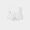 Tailored Cotton Tennis Shorts