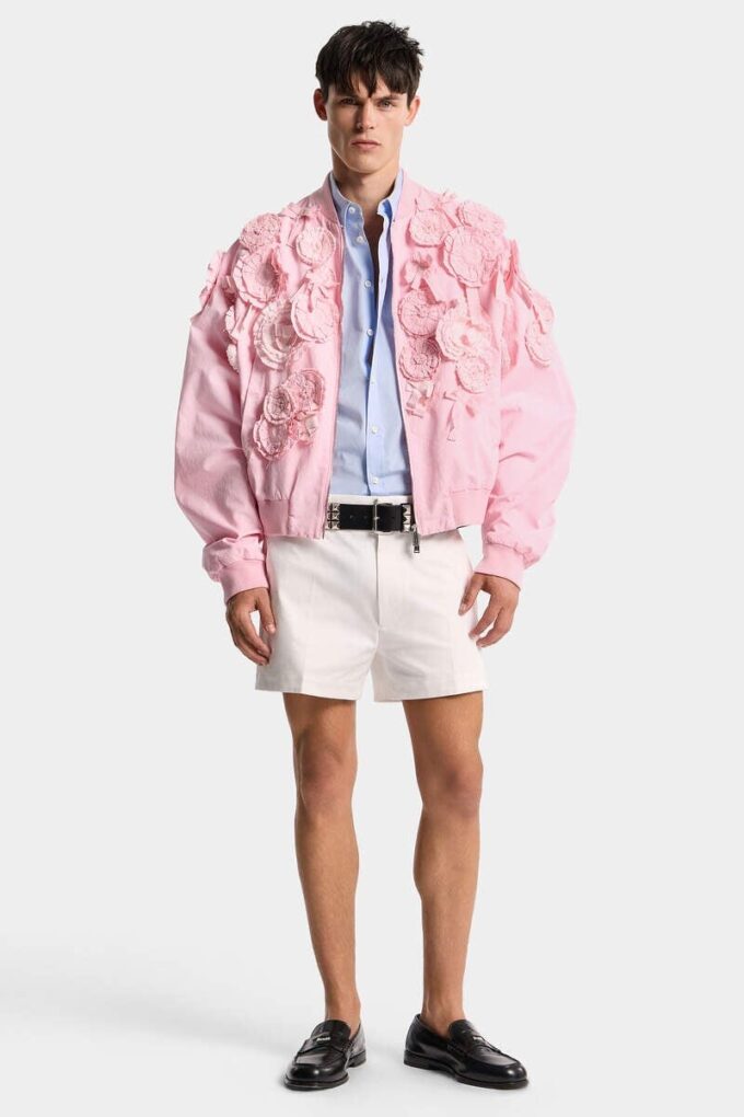 Tailored Cotton Tennis Shorts