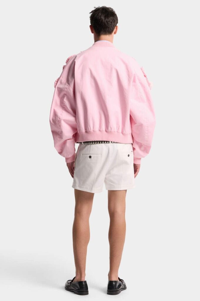 Tailored Cotton Tennis Shorts