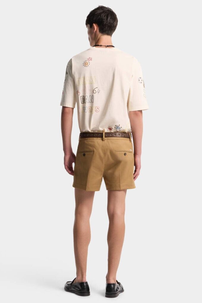 Tailored Cotton Tennis Shorts