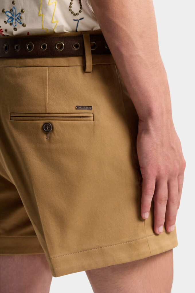 Tailored Cotton Tennis Shorts