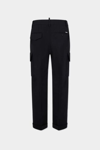 Tropical Wool Straight Cargo Pant