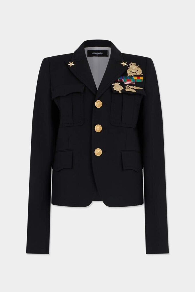 Tropical Wool Uniform Jacket