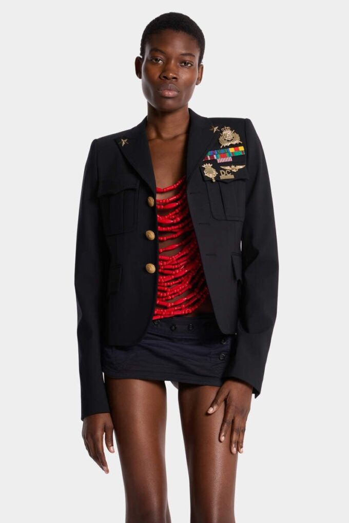 Tropical Wool Uniform Jacket