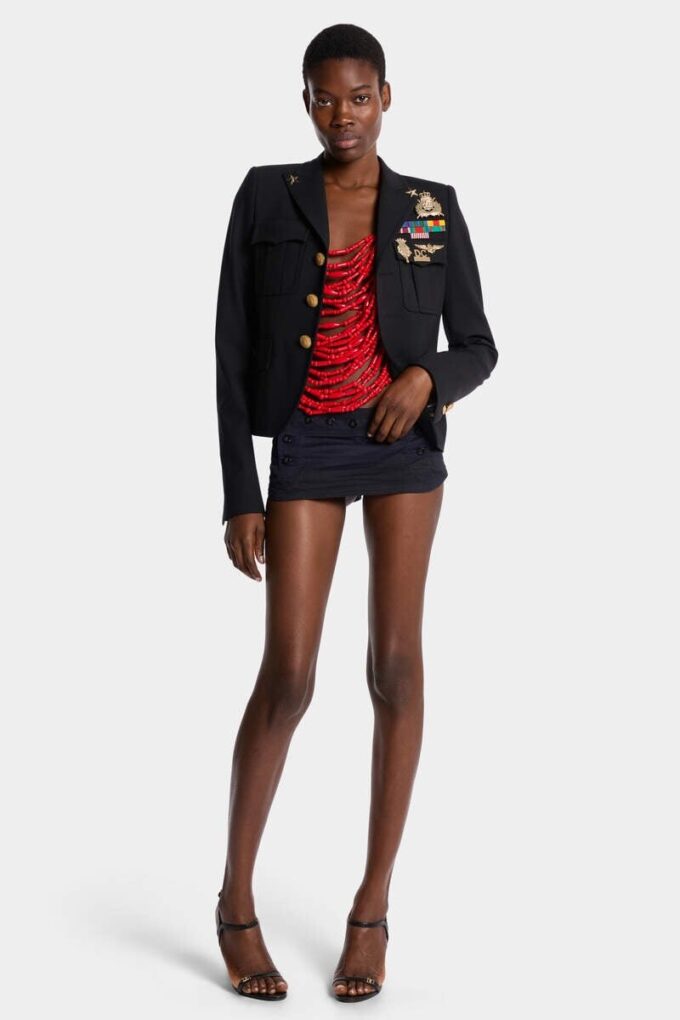 Tropical Wool Uniform Jacket