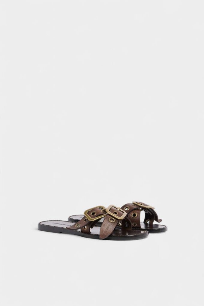 Twin Flat Sandals
