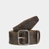 Vintage Buckle Scallop Belt