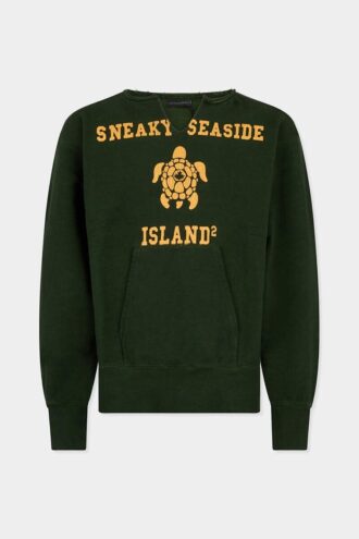 Vintage Dyed Long & Lean Fit Crewneck