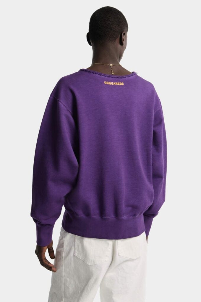 Vintage Dyed Long & Lean Fit Crewneck