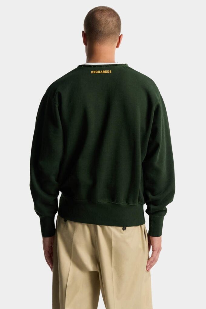 Vintage Dyed Long & Lean Fit Crewneck