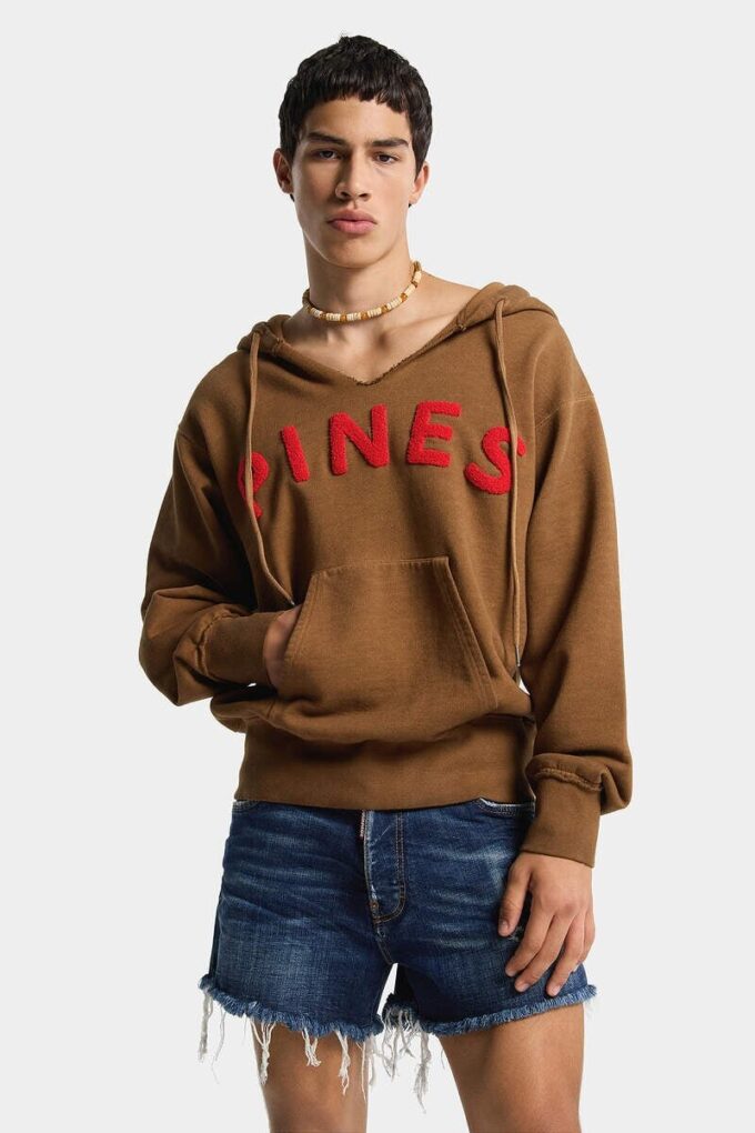 Vintage Dyed Long & Lean Fit Hoodie