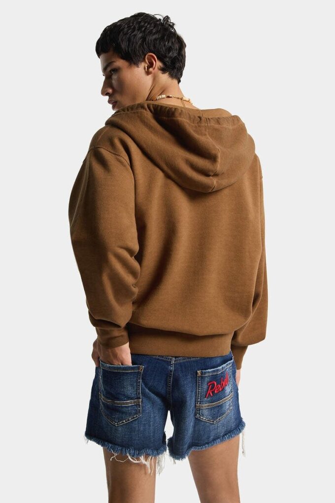 Vintage Dyed Long & Lean Fit Hoodie