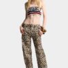 Wild2 Printed Loose Twst Jeans