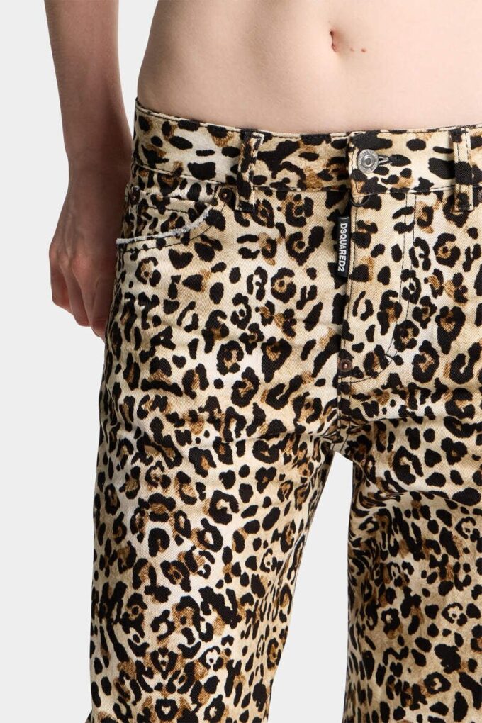 Wild2 Printed Loose Twst Jeans