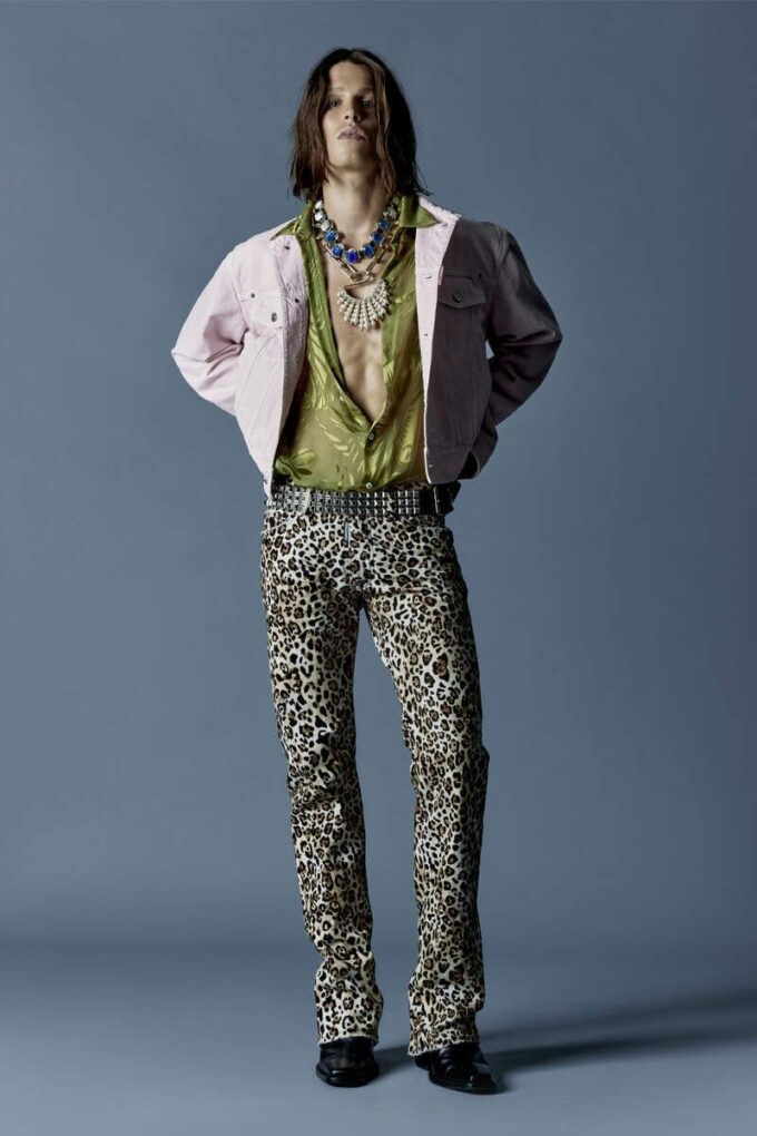 Dancing Flowers Sheer Shirt